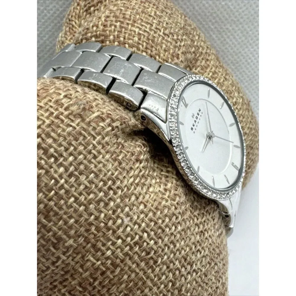 Skagen Katja 347SSX Women Silver Stainless Steel Analog Dial Quartz Watch AEA027